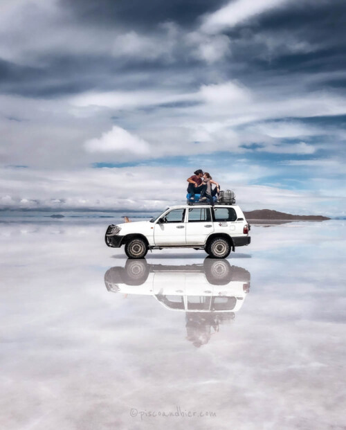 San Pedro de Atacama to Uyuni salt flats tour by off-road jeep