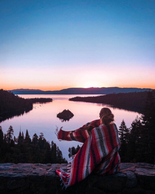 The best Lake Tahoe photography locations for photographing Lake Tahoe: Sunrise at Emerald Bay