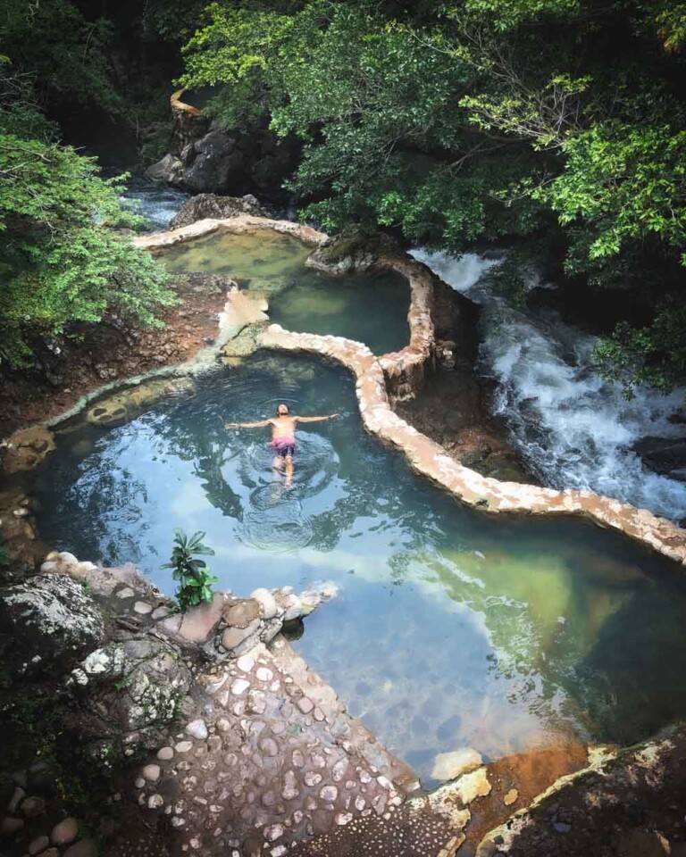 hot spring tour in costa rica