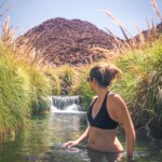 Natural hot springs Termas de Puritama, San Pedro de Atacama, Chile