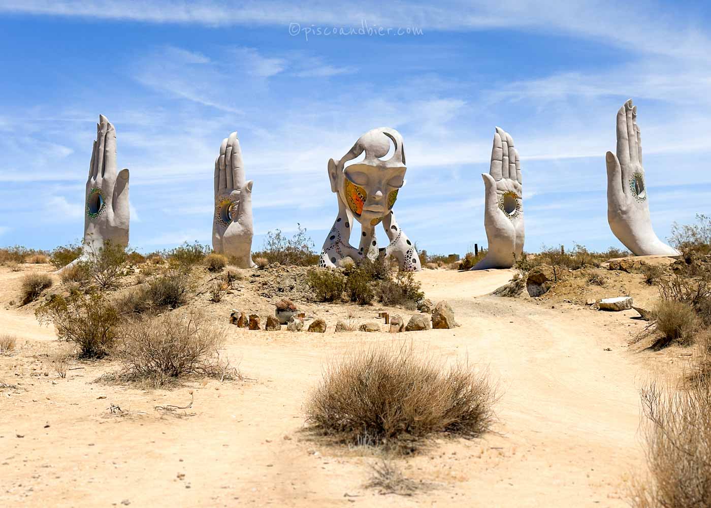 Visiting The Transmission Sculpture In Joshua Tree By Daniel Popper