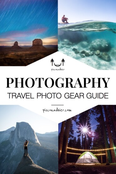 Pinterest pin: Travel Photo Gear Guide