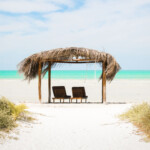 Caribbean beach paradise in Holbox, Mexico