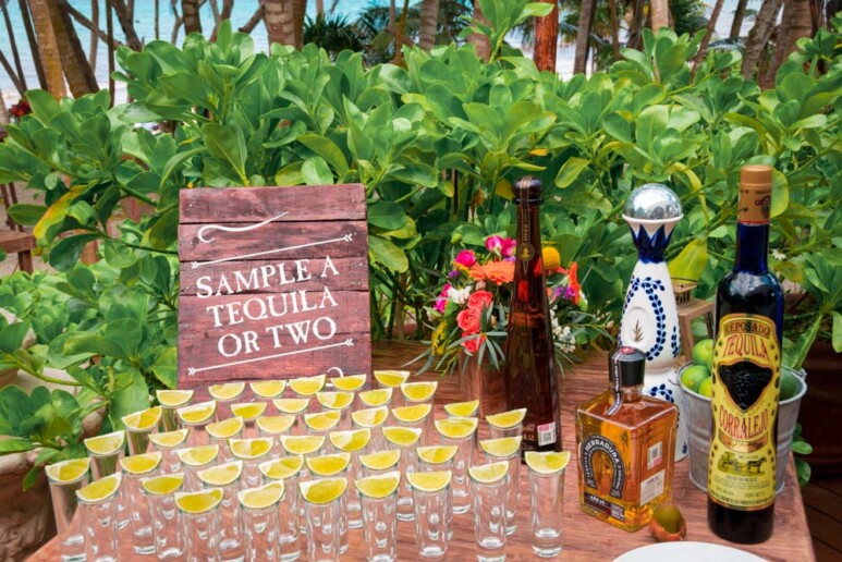 Tequila ideas for Tulum wedding