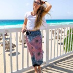 Beach outfit for Cancun. Inspiration on what to wear in Cancun and Cancun packing list.