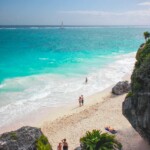 One of the best beaches in Tulum: Playa Ruinas Tulum