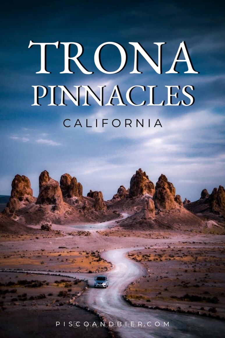 California Trona Pinnacles night.