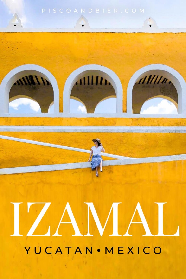 Izamal The Yellow City Mexico - Guide to visiting the Pueblo Magico Izamal, Yucatan, Mexico. Izamal Convento de San Antonio. Izamal ruins Mexico, best Izamal hotels & restaurants in Izamal.