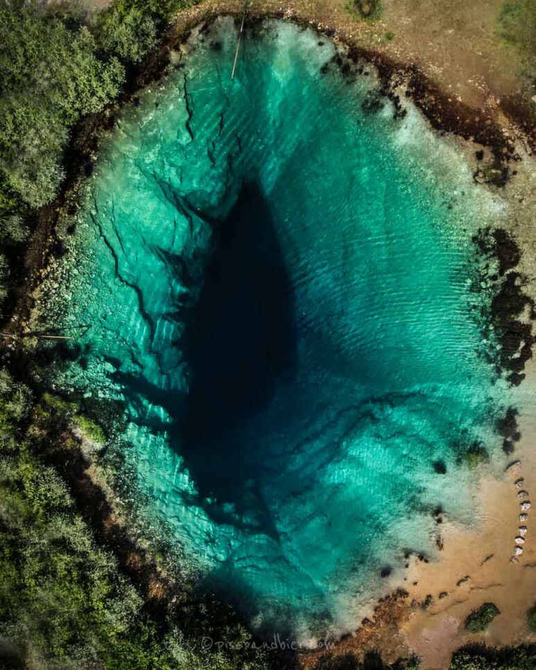 Cetina River Spring Croatia (Izvor Cetine) - The Eye Of The Earth ...