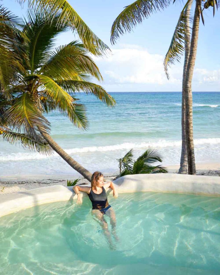 Papaya Playa Tulum hotel with private pool by the beach