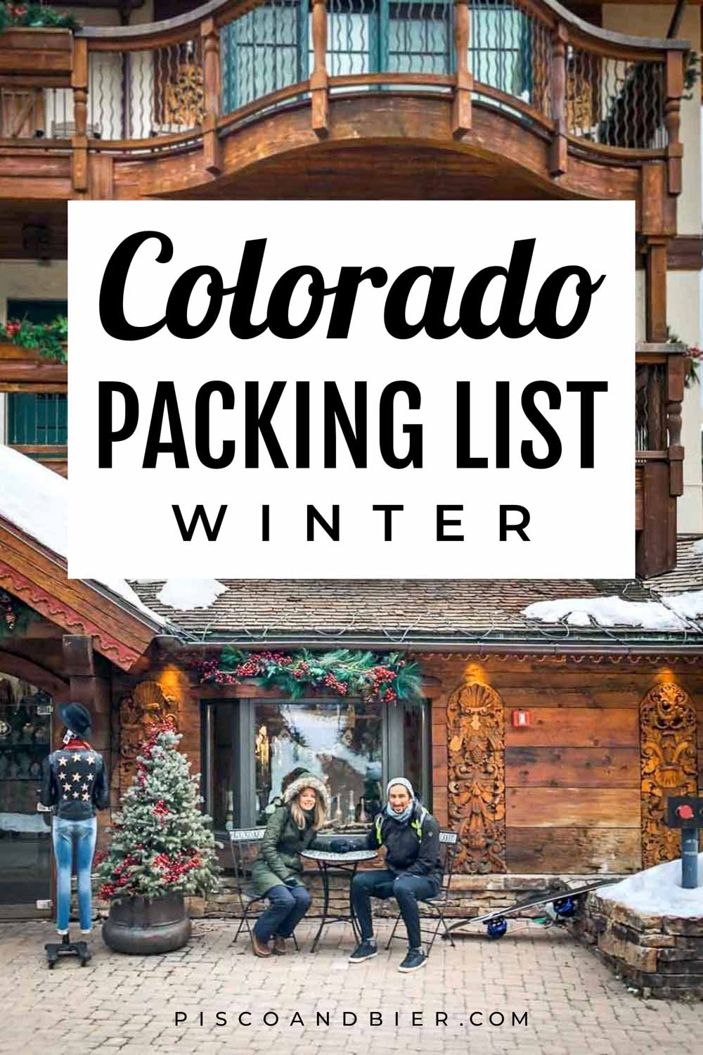 colorado winter travel packing list