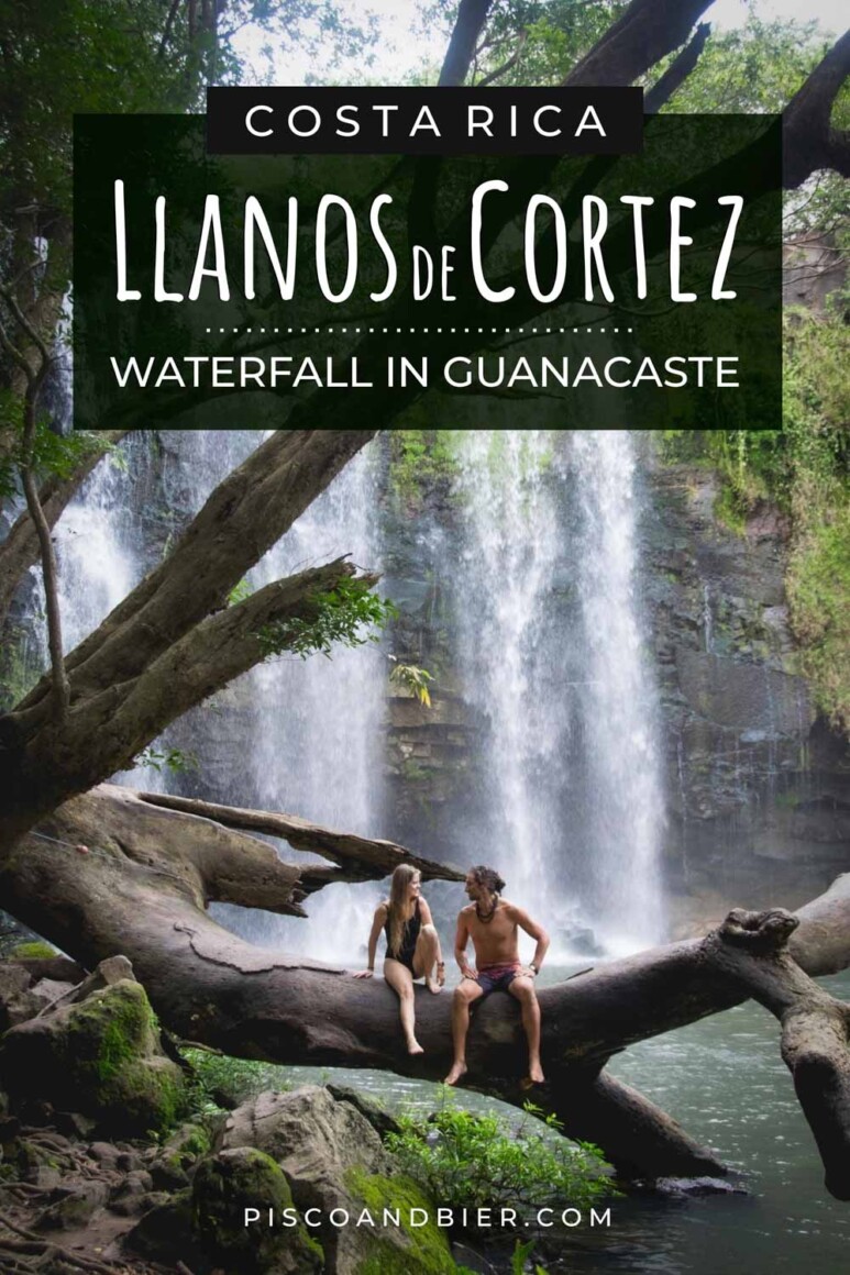 Llanos de Cortez waterfall in Guanacaste Costa Rica