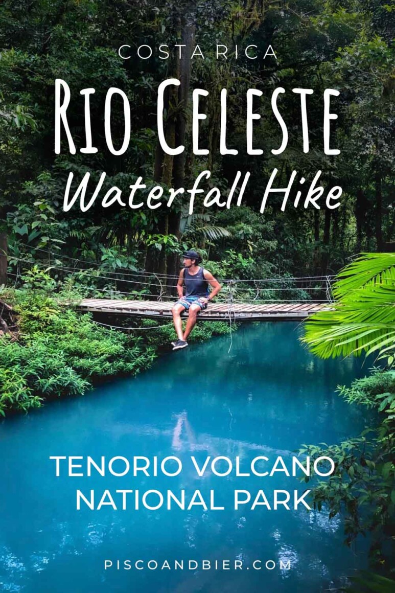 Hiking Rio Celeste in Tenorio Volcano National Park, Costa Rica. Rio Celeste waterfall hike & guide to hiking the complete Rio Celeste hike.