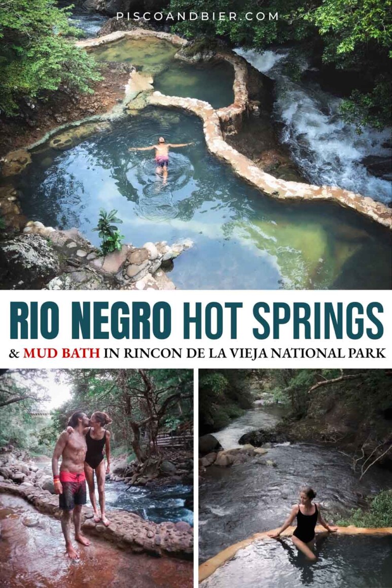 Rio Negro Hot Springs Costa Rica. Rio Negro mud bath. Costa Rica mud bath. Rio Negro hot springs in Rincon de la Vieja National Park in Costa Rica. Guanacaste hot springs Rio Negro.