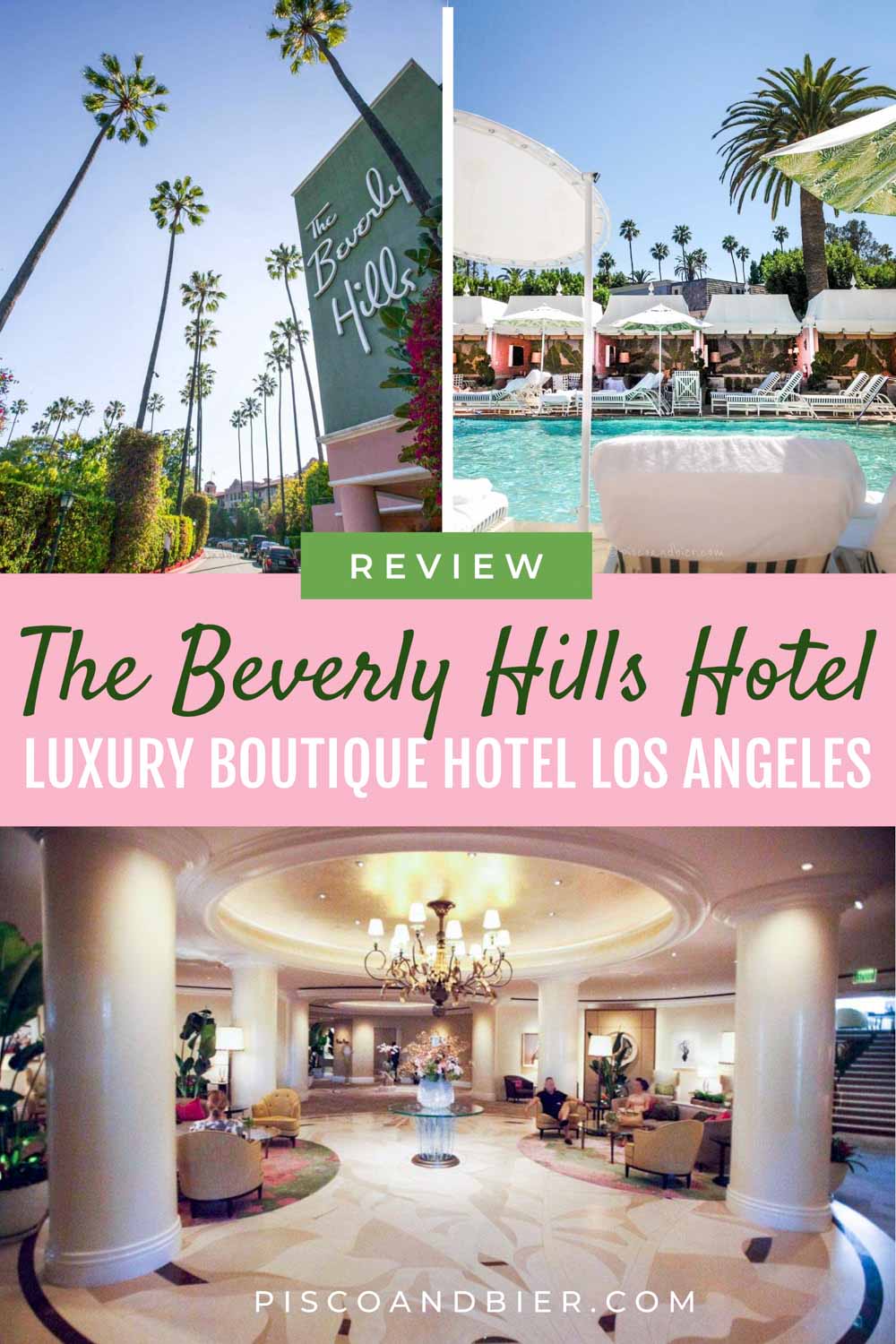 The Beverly Hills Hotel Review  5-Star Luxury Boutique Suites & Bungalows