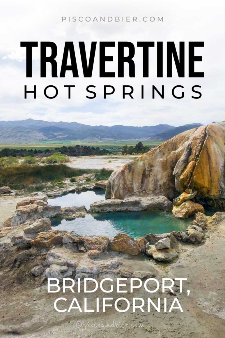 Travertine Hot Springs Bridgeport California. Highway 395 hot springs California