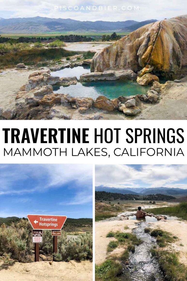 Travertine Hot Springs Mammoth Lakes California. California hot springs Highway 395