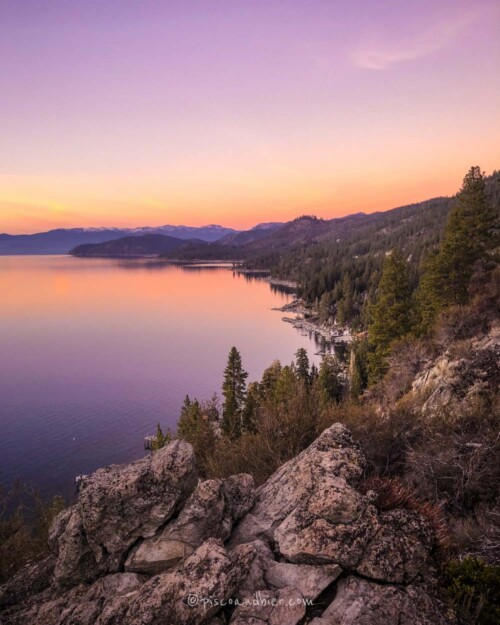 Best Lake Tahoe sunset spots