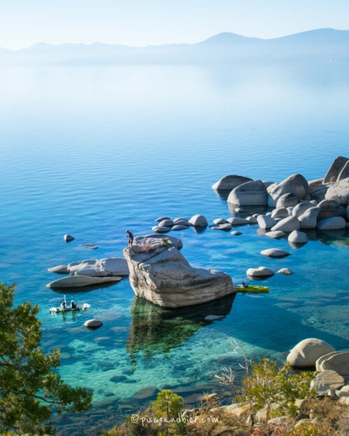 Bonsai Rock Lake Tahoe