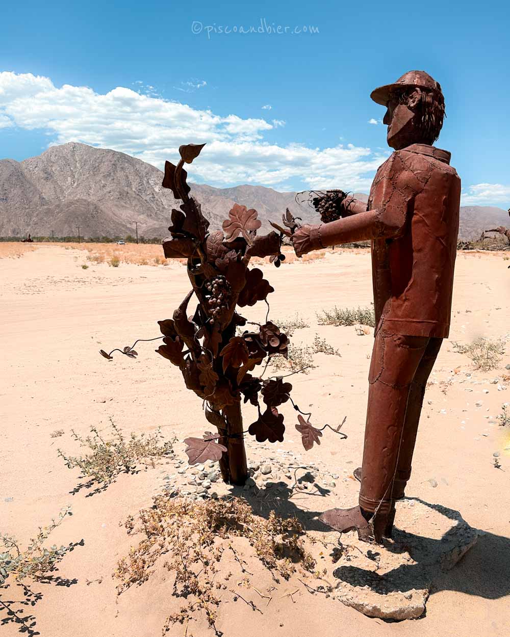Visiting The Borrego Springs Sculptures At Galleta Meadows & Anza Borrego