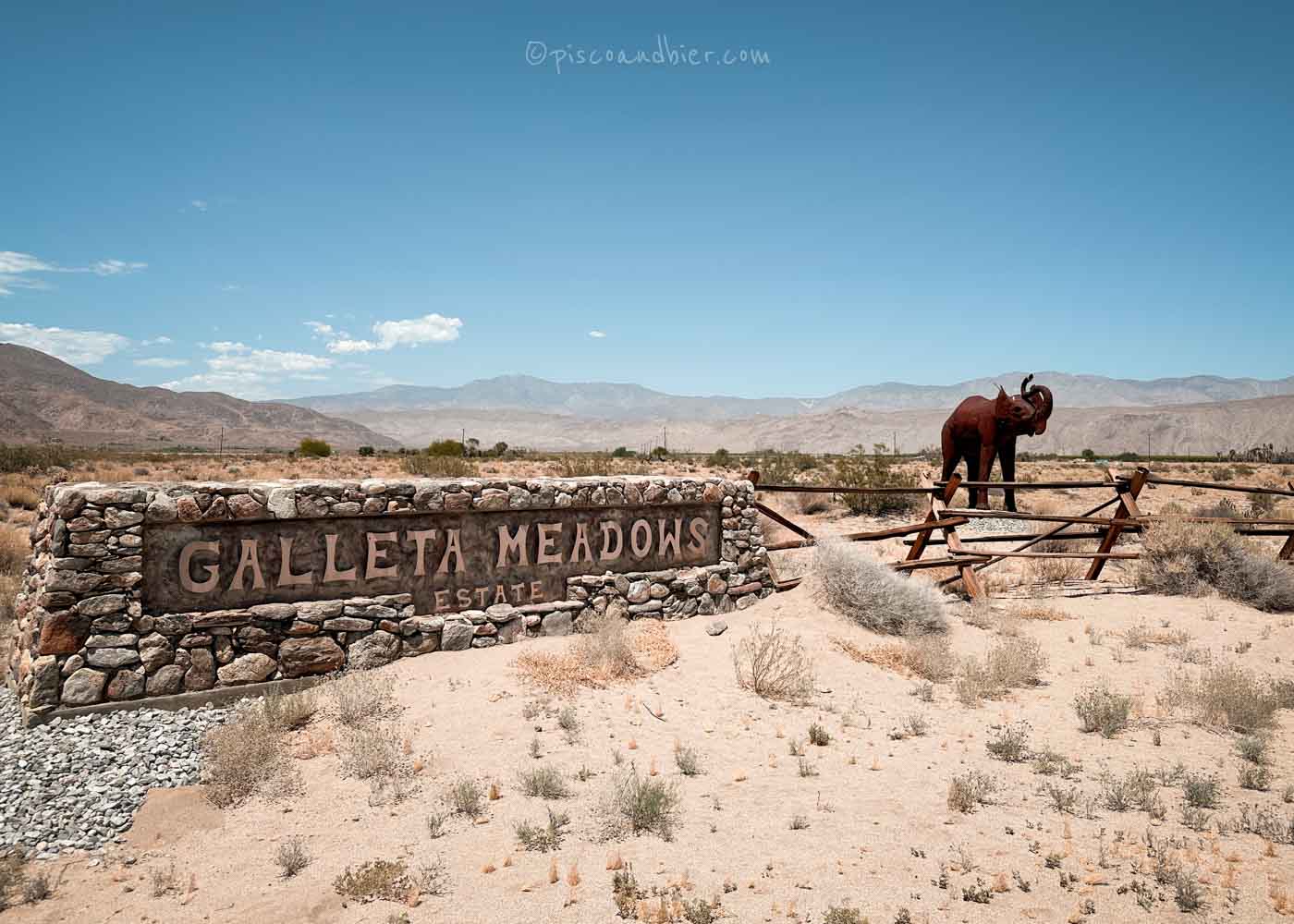 Visiting The Borrego Springs Sculptures At Galleta Meadows & Anza Borrego